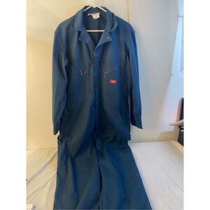 Dickies coverall work clothes mechanic suit Blue 42 Tall Cargo